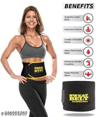 Hot Shaper Slimming Belt – Sweat & Fat Burner, Free Size for Men & Women