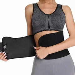 Hot Shaper Slimming Belt – Sweat & Fat Burner, Free Size for Men & Women