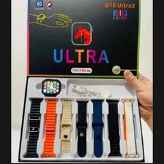 S10 Ultra 2 Smartwatch – Water Resistant, Magnetic Charging, Kids & Adults